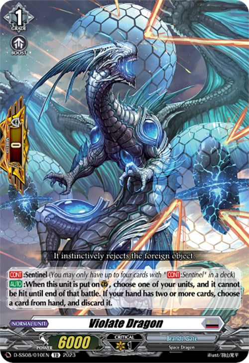 Violate Dragon (D-SS08/010EN) [Festival Booster 2023]