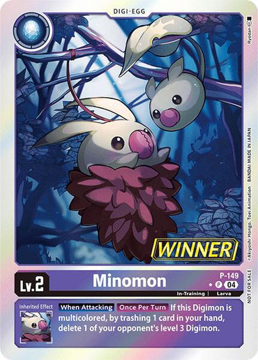 Minomon [P-149] (Store Tournament 2024 Jul. – Sep. Winner Pack) [Promotional Cards]