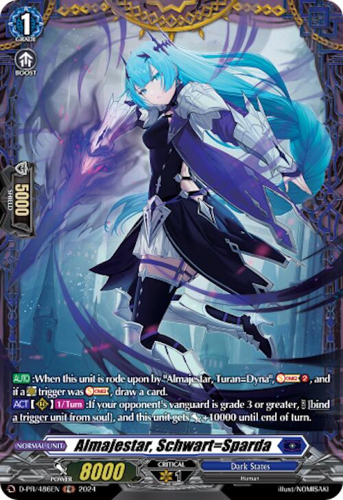 Almajestar, Schwart=Sparda (D-PR/486EN) [D Promo Cards]