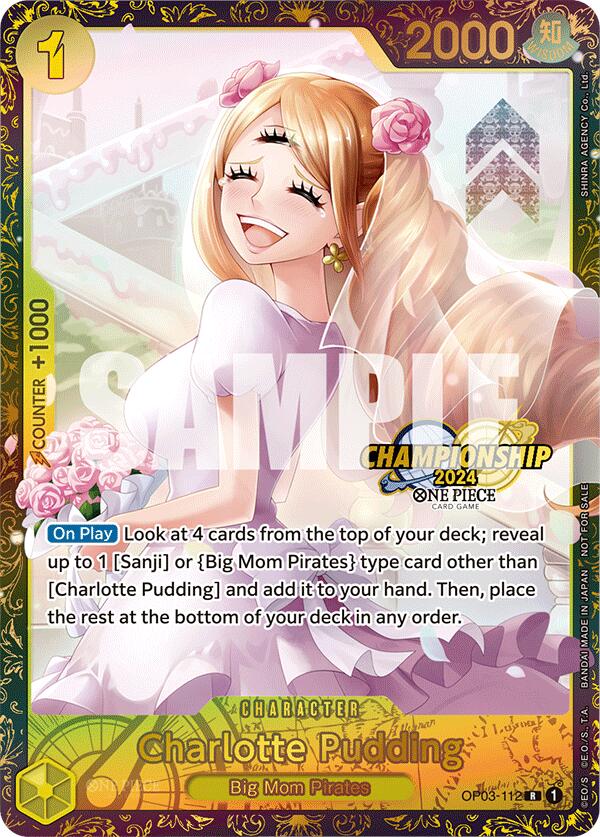 Charlotte Pudding (Championship 2024) [One Piece Promotion Cards]