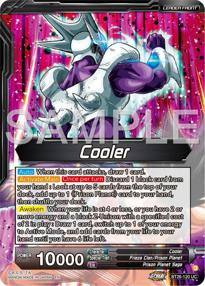 Cool // Golden Cooler, Dimension-Transcending Growth (BT26-120) [Ultimate Advent]