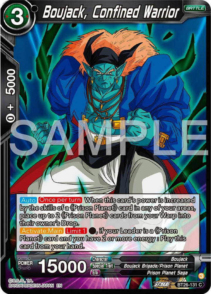 Boujack, Confined Warrior (BT26-131) [Ultimate Advent]