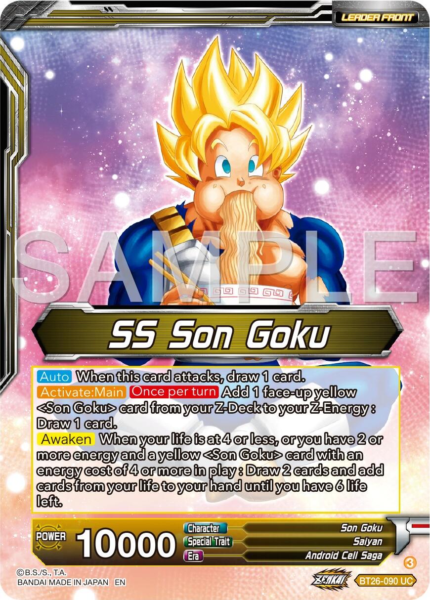 SS Son Goku // SS Son Goku & SS Son Gohan, Battling Father & Son (BT26-090) [Ultimate Advent Prerelease Promos]