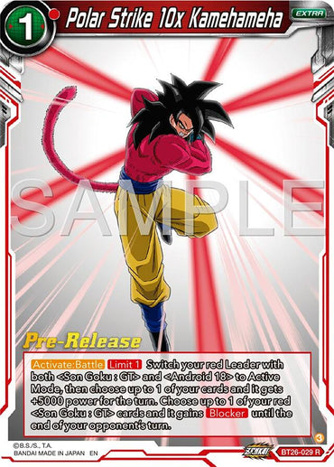 Polar Strike 10x Kamehameha (BT26-029) [Ultimate Advent Prerelease Promos]