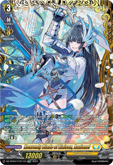 Heavenly Blade of Liaison, Razionel (DZ-BT04/FFR11EN) [DZ-BT04: Destined Showdown]