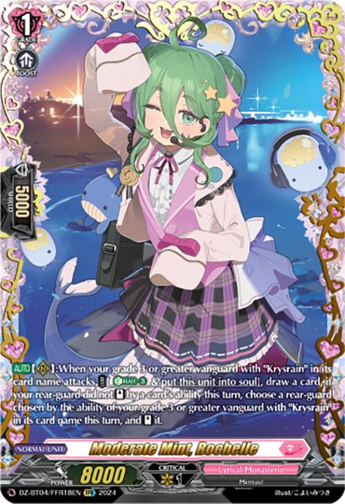 Moderate Mint, Rochelle (DZ-BT04/FFR18EN) [DZ-BT04: Destined Showdown]