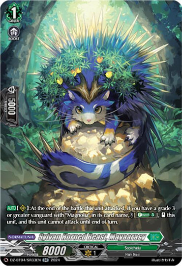 Sylvan Horned Beast, Mayaarasy (DZ-BT04/SR33EN) [DZ-BT04: Destined Showdown]