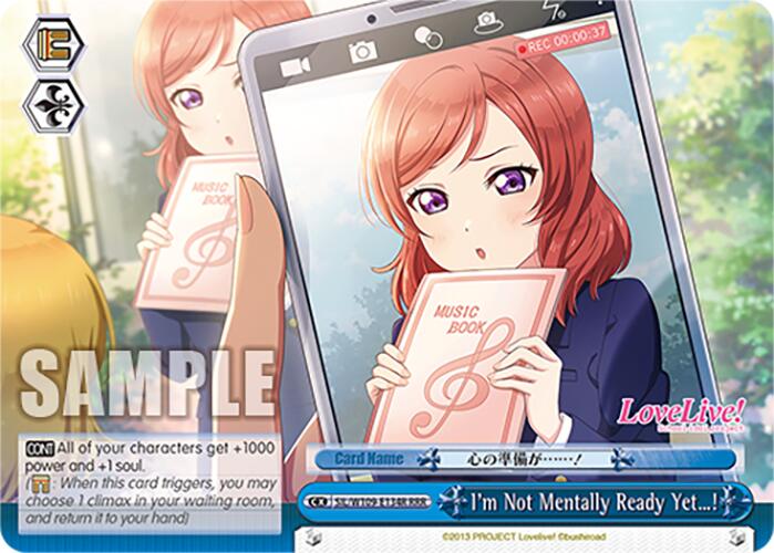 I'm Not Mentally Ready Yet! (SIL/W109-E134R RRR) [Love Live School idol festival 2 MIRACLE LIVE!]