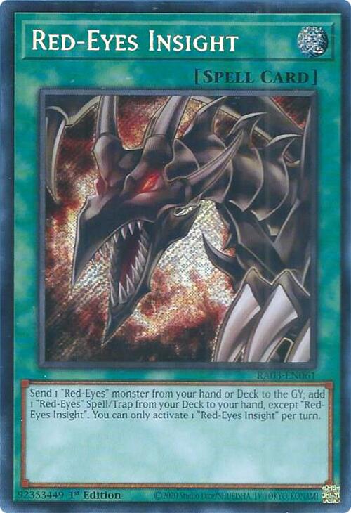 Red-Eyes Insight (Secret Rare) [RA03-EN061] Secret Rare