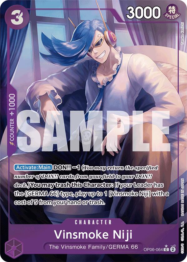 Vinsmoke Niji (Full Art) [Premium Booster]