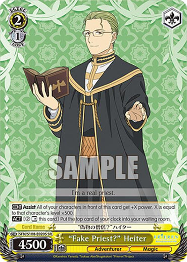 "Fake Priest?" Heiter [Frieren: Beyond Journey's End]