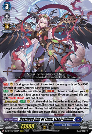 Destined One of Time, Liael=Odium (DZ-BT05/005EN) [Omniscient Awakening]