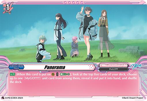 Panorama (Foil) (D-PR/572EN) [D Promo Cards]