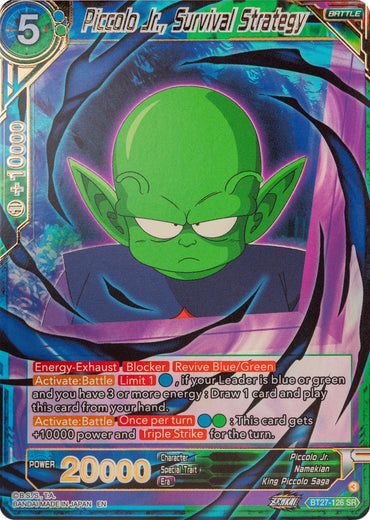 Piccolo Jr., Survival Strategy (BT27-126) [History of Z]