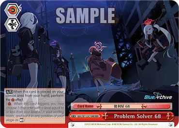 Problem Solver 68 (BAV/W112-E104R RRR) [Blue Archive]