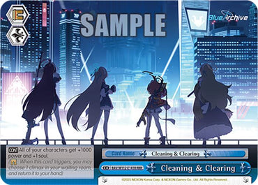 Cleaning & Clearing (BAV/W112-E141R RRR) [Blue Archive]