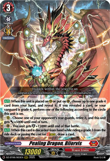 Pealing Dragon, Bliorvis (DZ-BT06/003EN) [Generation Dragenesis]
