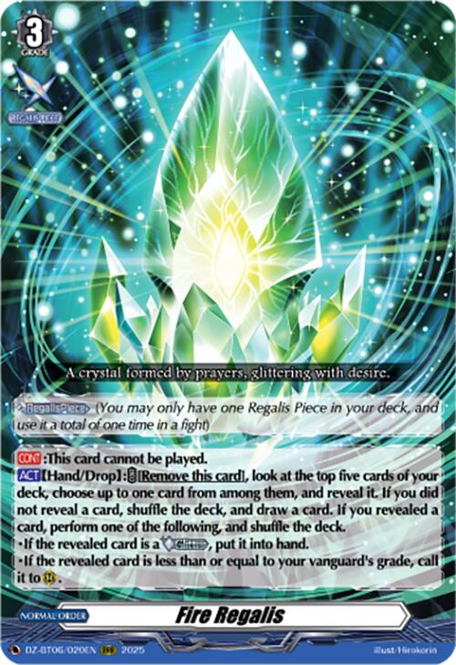 Fire Regalis (DZ-BT06/020EN) [Generation Dragenesis]