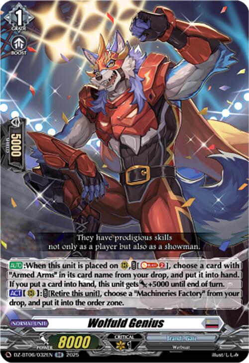 Wolfuld Genius (DZ-BT06/032EN) [Generation Dragenesis]