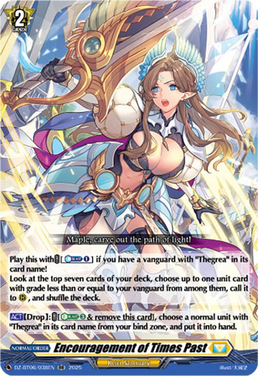 Encouragement of Times Past (DZ-BT06/038EN) [Generation Dragenesis]