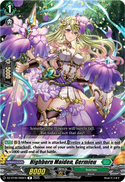 Highborn Maiden, Germieu (DZ-BT06/069EN) [Generation Dragenesis]
