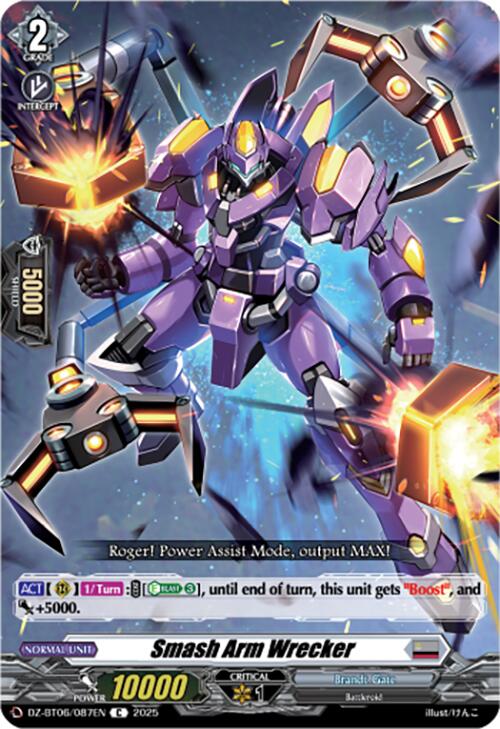Smash Arm Wrecker (DZ-BT06/087EN) [Generation Dragenesis]