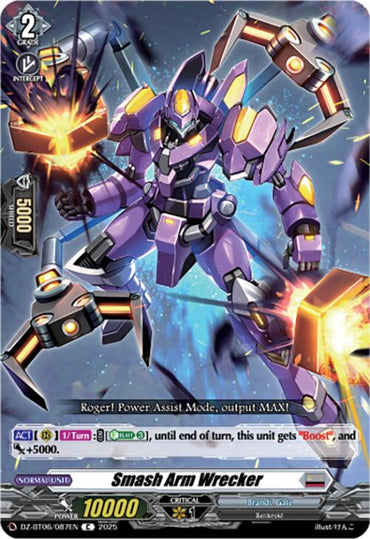 Smash Arm Wrecker (DZ-BT06/087EN) [Generation Dragenesis]