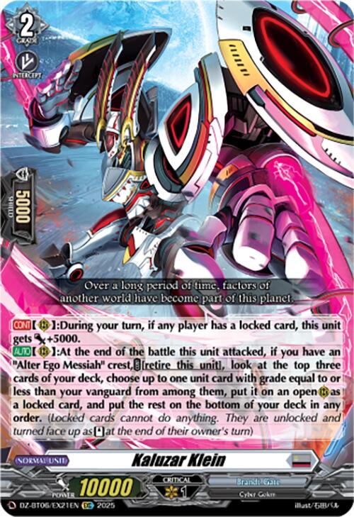 Kaluzar Klein (EXC) (DZ-BT06/EX21EN) [Generation Dragenesis]