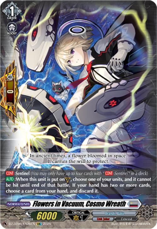 Flowers in Vacuum, Cosmo Wreath (EXC) (DZ-BT06/EX26EN) [Generation Dragenesis]