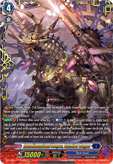 Interdimensional Dragon, Faterider Dragon (DZ-BT06/FFR16EN) [Generation Dragenesis]