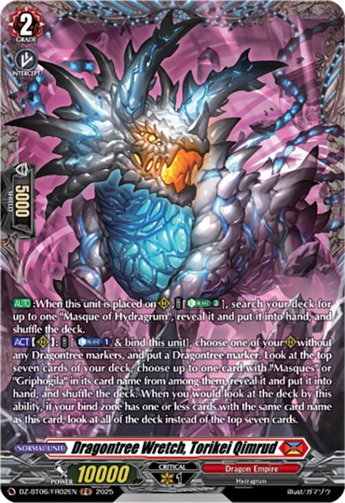 Dragontree Wretch, Torikei Qimrud (DZ-BT06/FR02EN) [Generation Dragenesis]