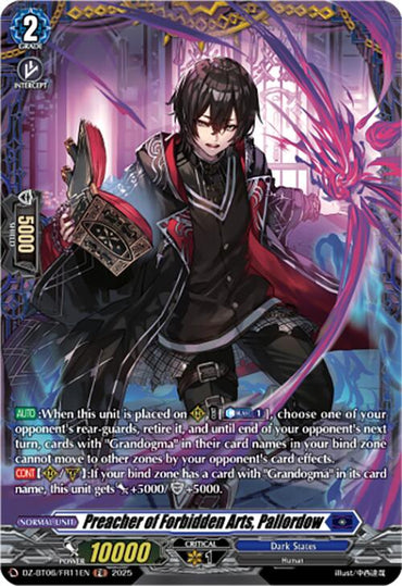 Preacher of Forbidden Arts, Pallordow (DZ-BT06/FR11EN) [Generation Dragenesis]