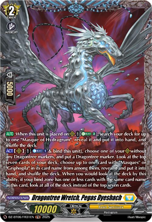 Dragontree Wretch, Pegas Dyeshach (DZ-BT06/FR31EN) [Generation Dragenesis]