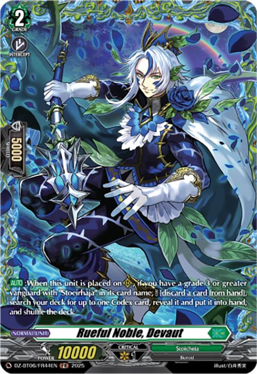Rueful Noble, Devaut (DZ-BT06/FR44EN) [Generation Dragenesis]