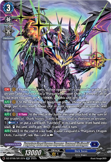 Purgatory Great Dragon Emperor, Favrneel Rheingold (DZ-BT06/SR12EN) [Generation Dragenesis]