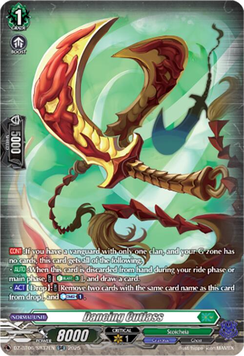 Dancing Cutlass (DZ-BT06/SR37EN) [Generation Dragenesis]