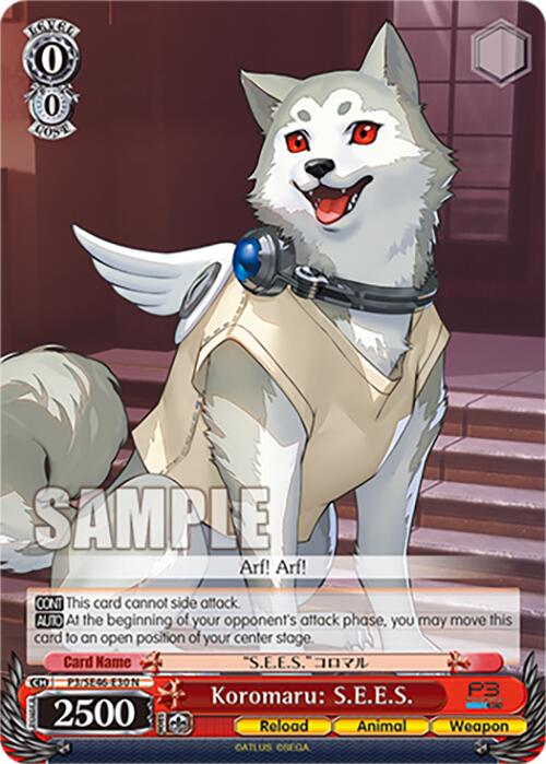 Koromaru: S.E.E.S. (P3/SE46-E30N) [Persona 3 Reload Premium Booster]