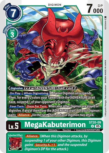 MegaKabuterimon [ST20-09] [Starter Deck: Protector of Light]