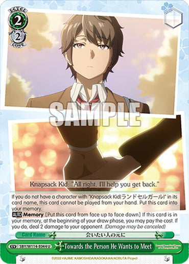 Towards the Person He Wants to Meet (SBY/W114-E044 U) [Rascal Does Not Dream Series]