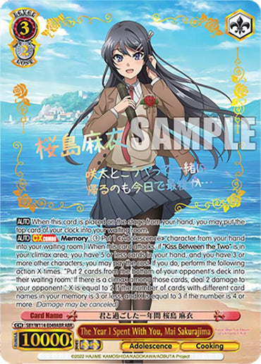 The Year I Spent With You, Mai Sakurajima (SBY/W114-E049ABR ABR) [Rascal Does Not Dream Series]