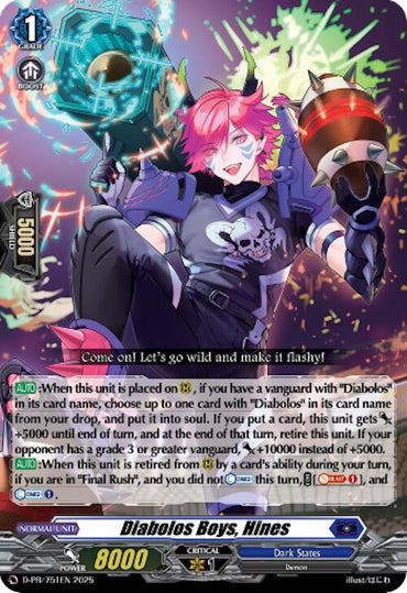 Diabolos Boys, Hines (D-PR/751EN) [D Promo Cards]