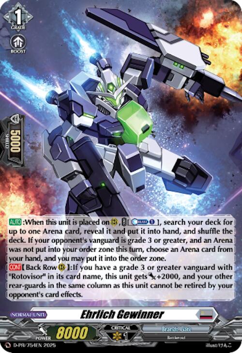 Ehrlich Gewinner (Foil) (D-PR/754EN) [D Promo Cards]