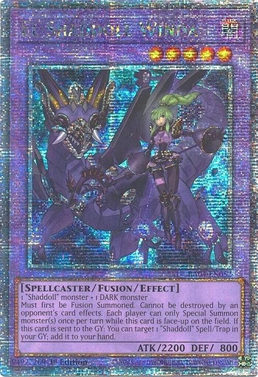 El Shaddoll Winda (Alternate Art) [RA04-EN052] Quarter Century Secret Rare