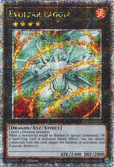 Evolzar Laggia [RA04-EN160] Quarter Century Secret Rare