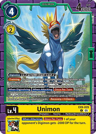 Unimon [EX9-029] [Versus Monsters]