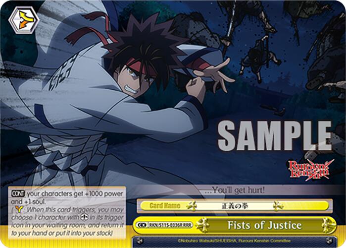 Fists of Justice (RKN/S115-E036R RRR) [Rurouni Kenshin]
