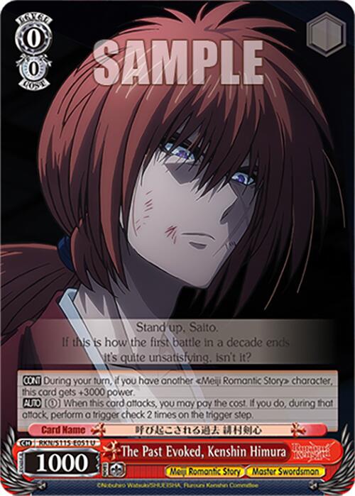 The Past Evoked, Kenshin Himura (RKN/S115-E051 U) [Rurouni Kenshin]
