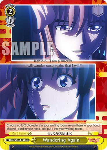 Wandering Again (RKN/S115-TE10 TD) [Rurouni Kenshin]