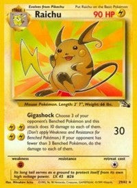 Raichu (29) (29) [Fossil]