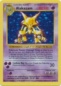 Alakazam (1) [Base Set (Shadowless)]